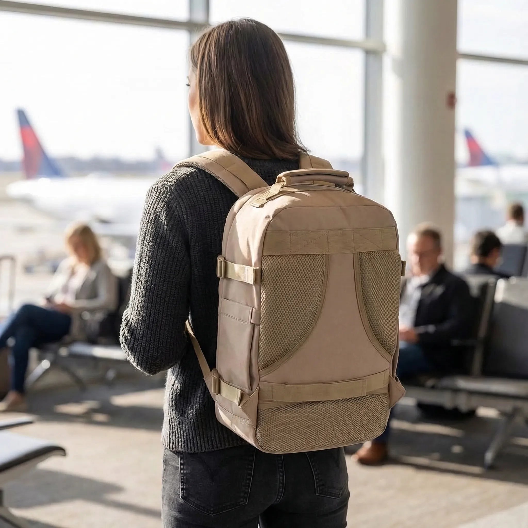 Compact 30-Litre Under-Seat Travel Backpack – Carry-On Lightweight