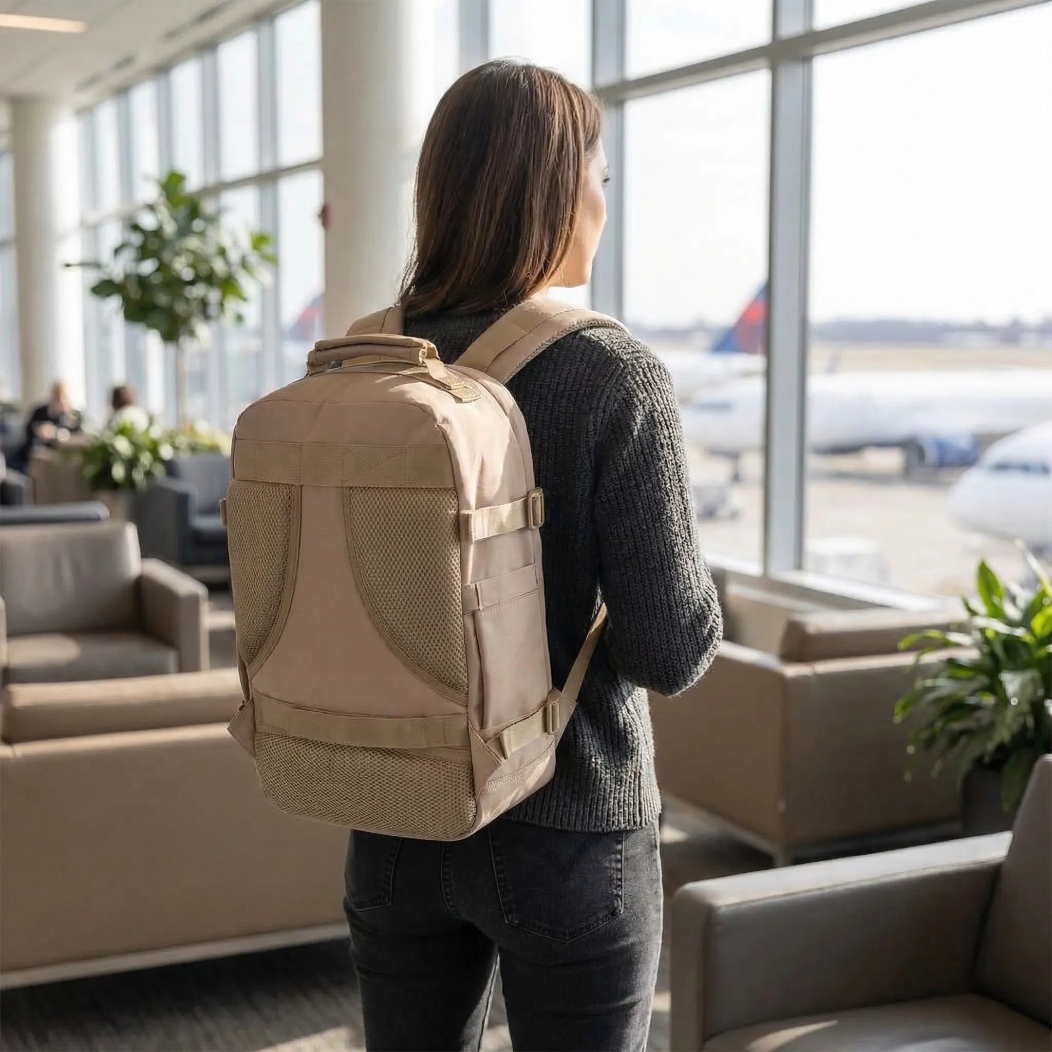 Compact 30-Litre Under-Seat Travel Backpack – Carry-On Lightweight