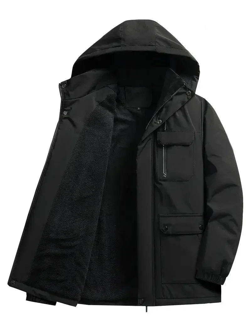 Men's Waterproof Winter Parka - Warm and Protective